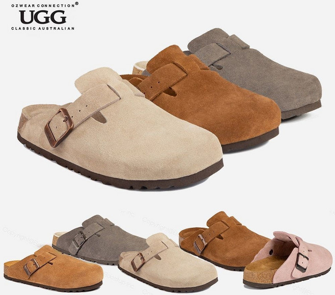 어그슬리퍼 오즈웨어 호주 소프트풋 버켄 버클 보스턴 샌들 OB755 남여