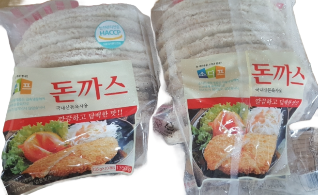 비비수산 소디프 옛날돈까스 1.35kg, 7개