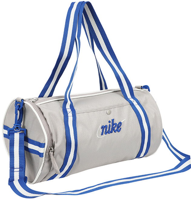 나이키 헤리티지 레트로 더플백, DR6261-009, 1, 칼리지 그레이+게임 로얄, 1개