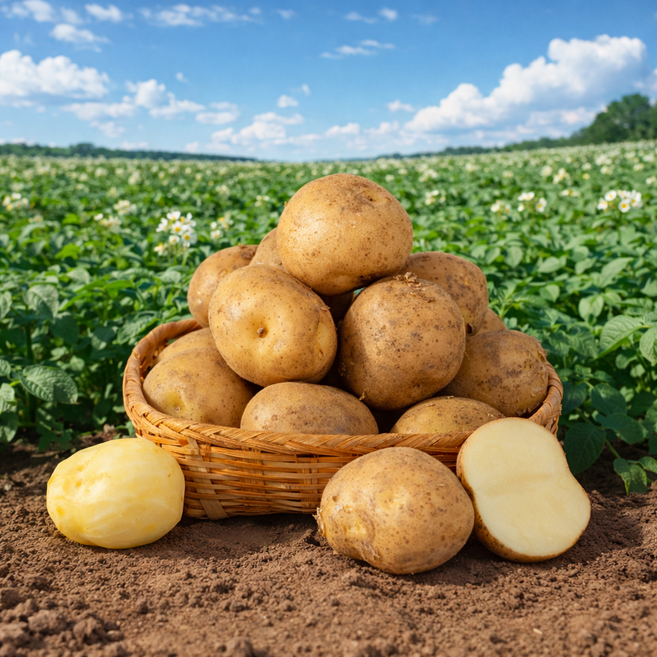 [싱싱식품] 26년 국내산 햇감자, 1개, 5kg(중)