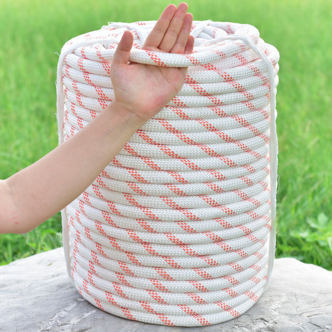 로프 등산 밧줄 클라이밍 암벽등반 차량 견인 두꺼운, 16mm 50m