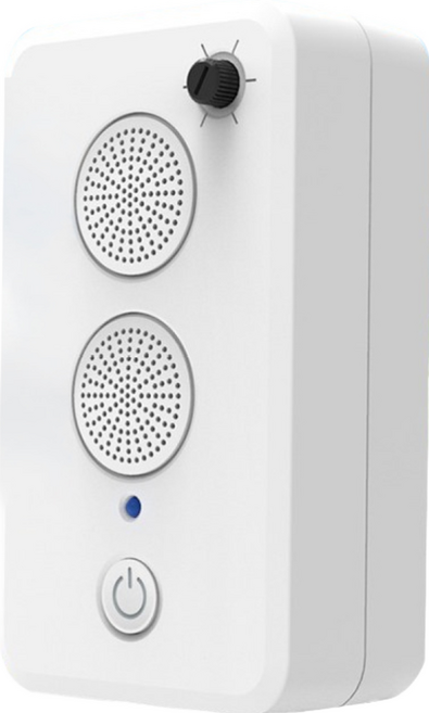 聲波驅鳥器 雙喇叭音頻可調驅鳥裝置, 1個