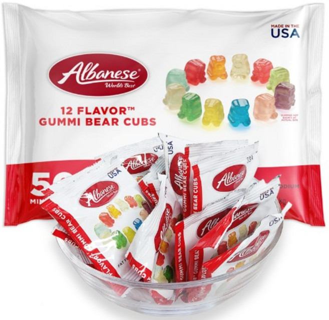 알바니즈 12가지맛 구미베어 50개입, 700g, 1개