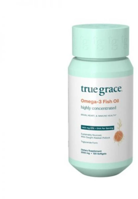 True Grace 트루 그레이스 오메가3 피쉬오일 120 소프트젤 건강 영양제, 1 - 쿠팡