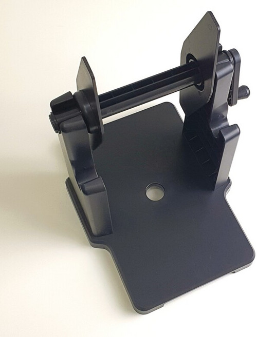 BenF Home 바코드 프린터 핸드 스탠드 디스펜서 수납함 택배 송장 롤 라벨 스티커 용지 악세사리, 1개, 블랙