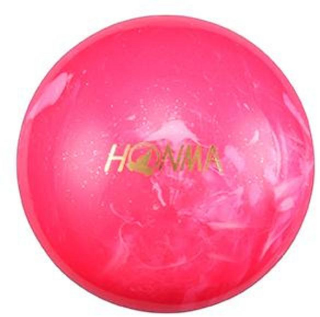 혼마 골프 공인 3피스 파크골프 공 MARBLE II (마블 II), 핑크