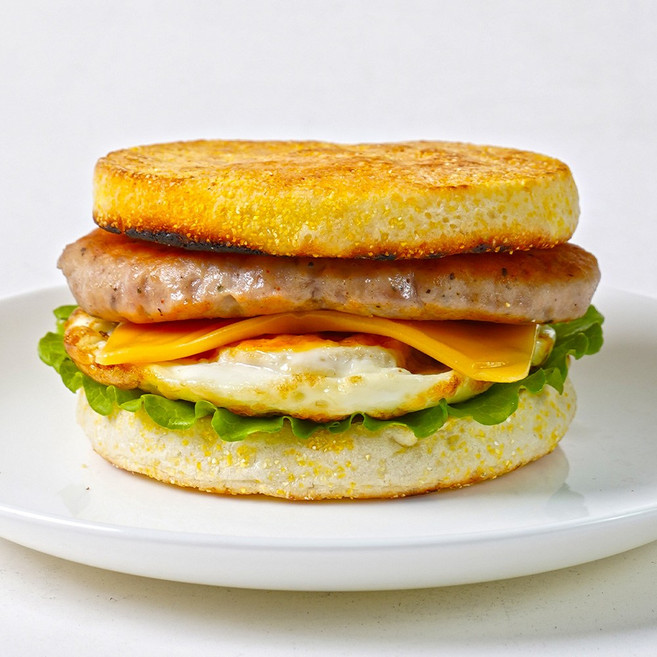 아메리칸 소시지 패티 맥모닝 잉글리쉬 머핀용 패티 250g 3개입, 2세트