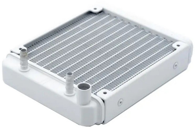120mm CPU쿨러 알루미늄 라디에이터 수냉쿨러 방열기 히트씽크, 기본형, 1개