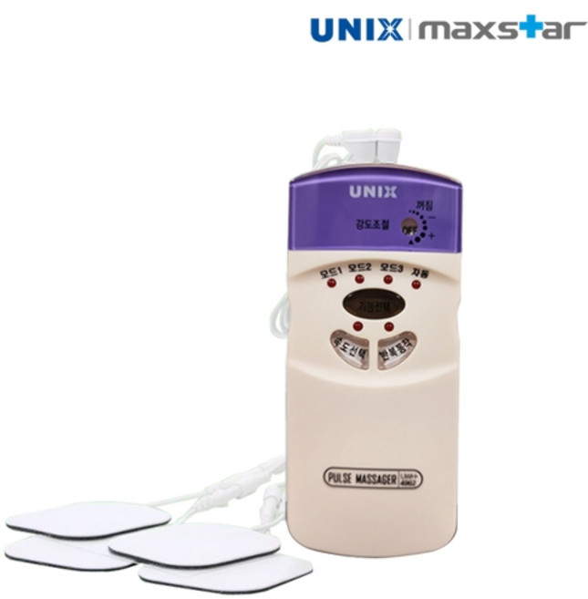 유닉스 저주파 자극기 UHM-4962 저주파 마사지 안마기, 1개