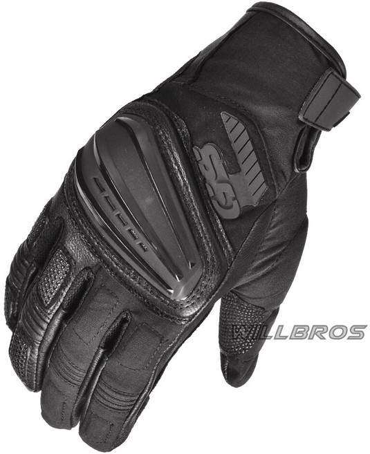 2018 모토라드 랠리 GS 장갑 BMW 모토크로스 오토바이 오프로드 모토 레이싱 장갑 사이클링 모든 시즌 라이딩, [01] Black