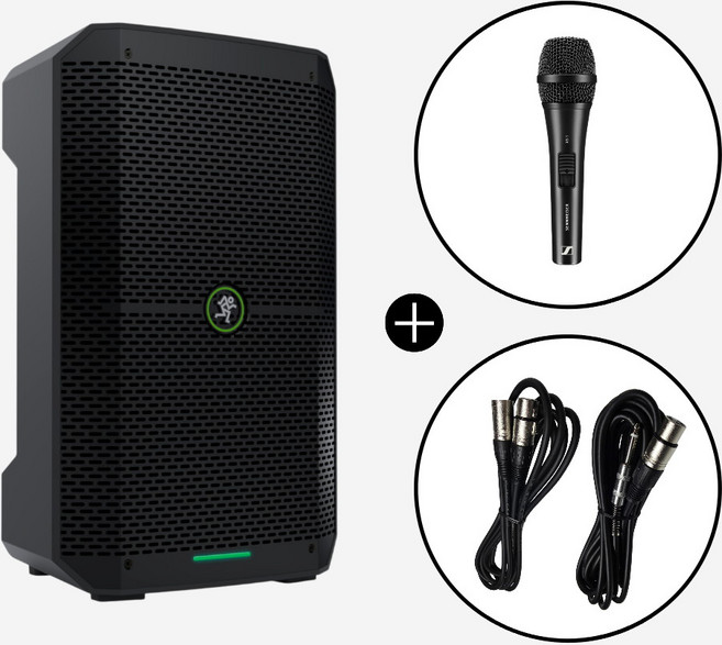 MACKIE 맥키 Thump GO 8인치 휴대용 배터리 포터블 블루투스스피커 버스킹 공연 마이크+케이블