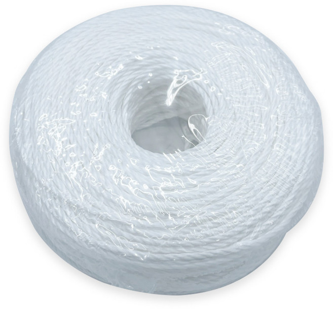 신우 국산 PP로프 3mm x 100M 빨래줄 현수막 레져용 캠핑용, 백색, 1개