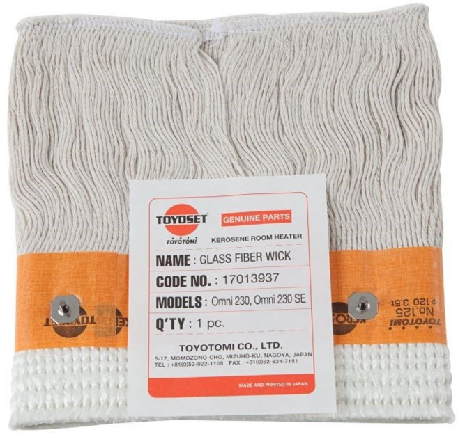 일본 토요토미 옴니230 KS-67H TTS-125 난로 심지 토요토미옴니230, 1개