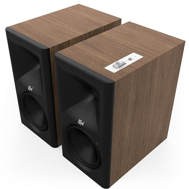 Klipsch The Sevens II Dolby Atmos 6.5\" Powered Speakers Walnut (Pair)