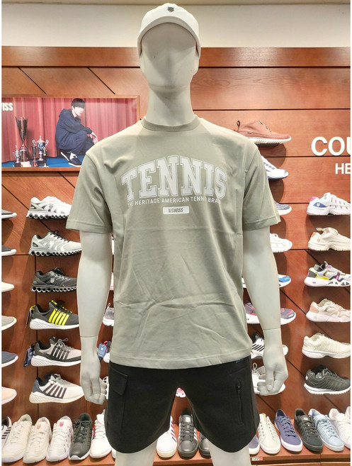 케이스위스_EETR204LH_유니 면반팔 빅로고 라운드티