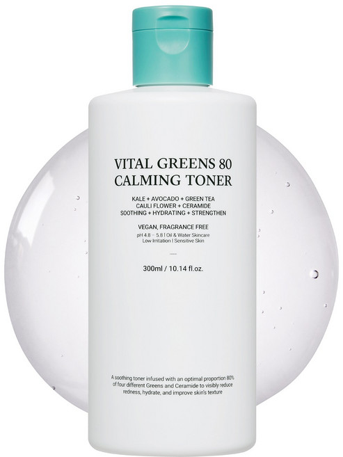 에이스노 슈퍼푸드 80% 스킨토너 300ml 홍조 좁쌀여드름개선 피부장벽강화, 1개