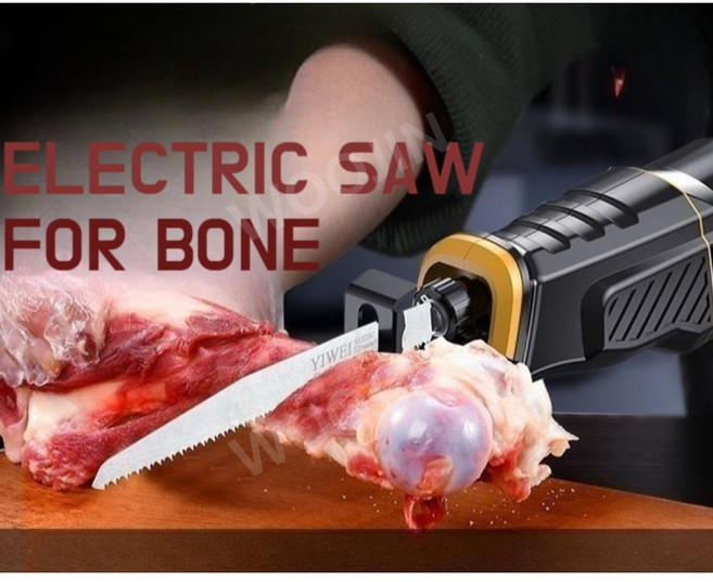 소뼈 돼지뼈 고속 절단기 전기톱, 가정용 모델 (2500W) - 톱날 5개, 1개