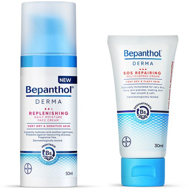 비판톨 더마 데일리크림 50ml + 멀티퍼포즈크림 30ml, 1개