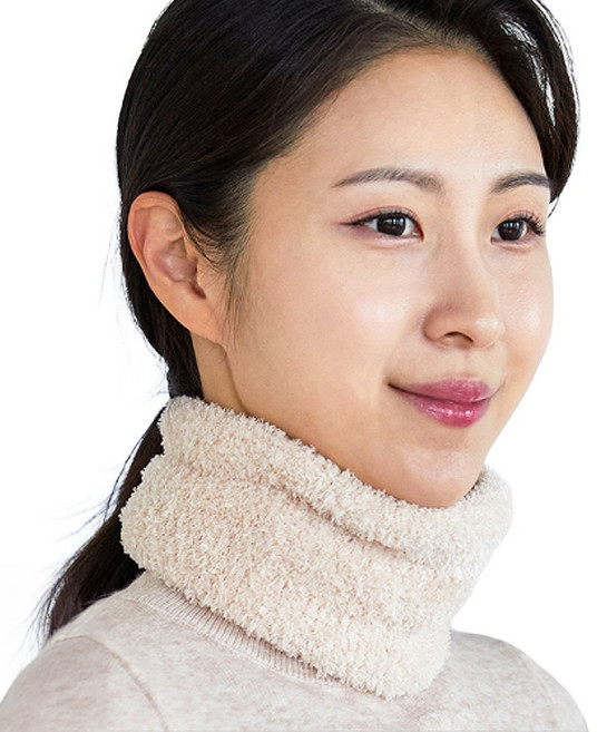 루매스 숏 넥워머, 베이지, 1개