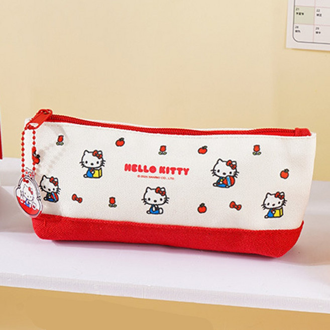 문구보따리 헬로키티 필통 파우치, 1개, 2) 패브릭_키티