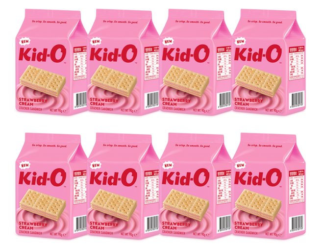 키드오 딸기, 8개, 90g