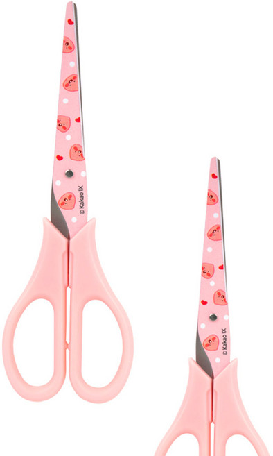 카카오프렌즈 가위 캐릭터가위 아동용가위 사무용가위, 1개, 어피치