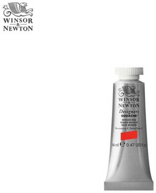 윈저앤뉴튼 디자이너스 과슈 14ml S1 1갑 3개입 총41칼라, WI0605285 낱개3개