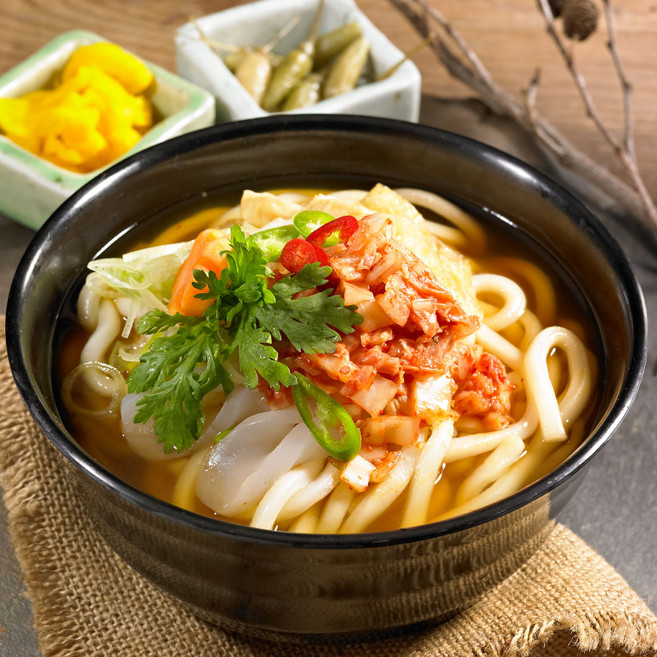 한마루 김치우동 어묵탕 423g, 1개