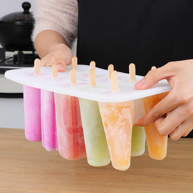 집에서 만드는 아이스크림 몰드 10구, 1개