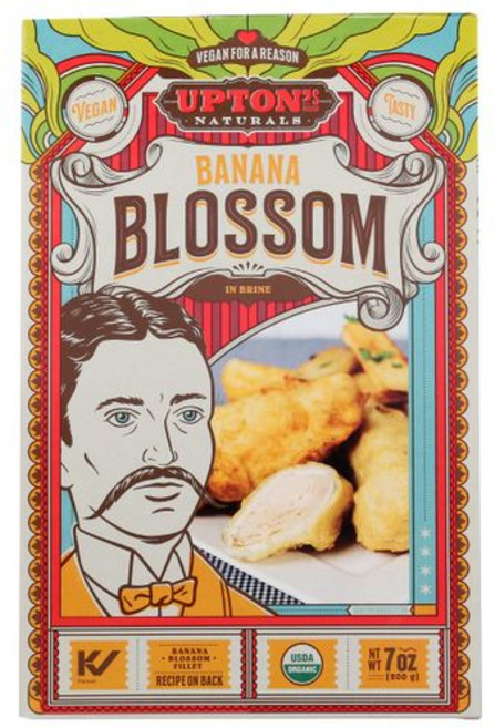 업톤 내추럴스 유기농 바나나 꽃 (6개 케이스) Upton Natural's Organic Banana Blossom (case of 6), 1개, 200g, 6