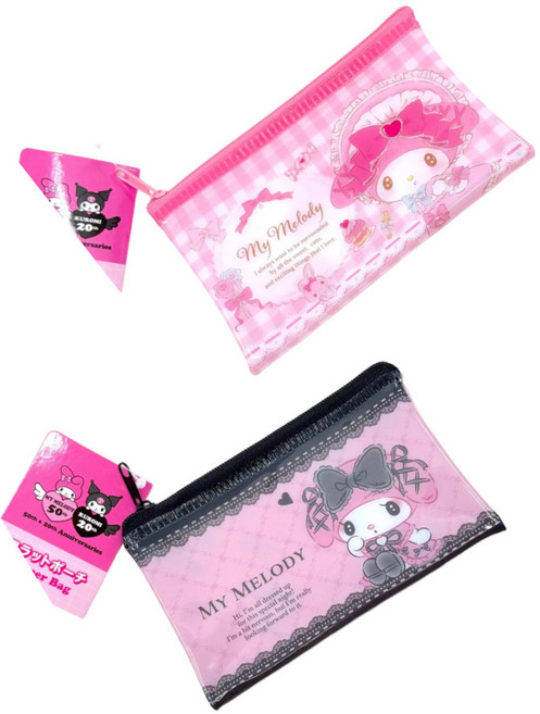 산리오 마이멜로디 50주년 PVC 미니 파우치