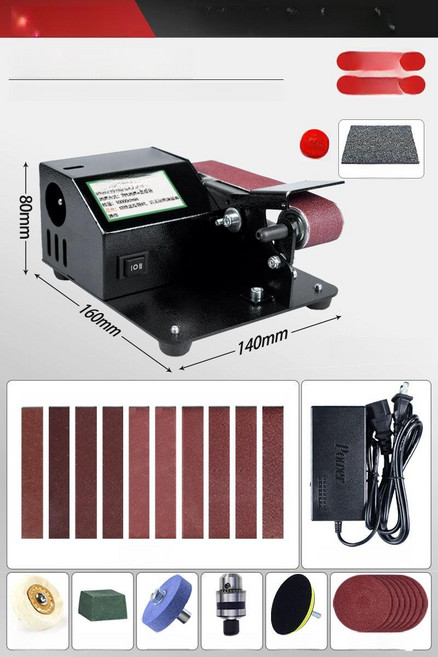 pick 전동칼갈이 연마기 가정용 칼가는기계 업소용, 1개, 250W 7단 조절식 평면 모서리 개방 폴리싱