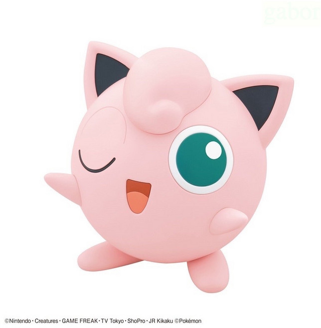 BANDAI 萬代 寶可夢組裝模型 09 胖丁 快組版, 1個