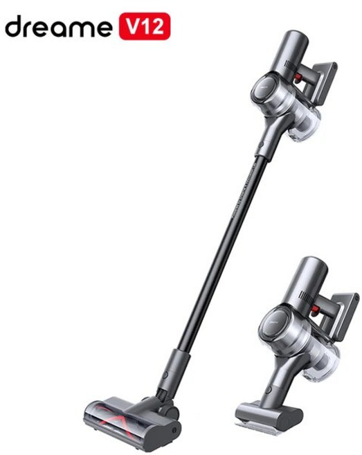 Dreame V12 무선 진공 청소기 27000Pa LED 디스플레이 올인원 집진기 바닥 카펫 가정용 고품질 로봇 흡인기 호환, 4.Dreame V12  AU