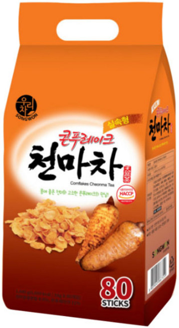 송원 콘푸레이크 천마차, 1개, 80개입, 17g