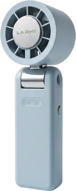 LARMI LMF08 MAX AI 手持風扇 半導體製冷 語音控制, 淺藍色