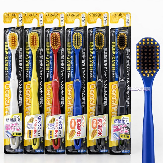 크리에이트 덴탈프레스티지 일본칫솔 1box(12ea), 1세트, 5개입