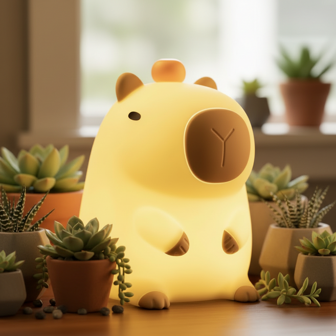 블루리 카피바라 무드등