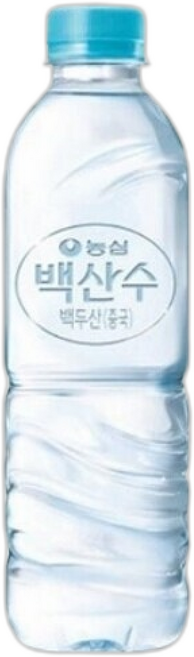 [농심] 백산수 무라벨 생수 500ml 20페트, 1개
