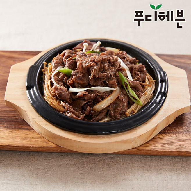 추억의 연탄불고기, 3개, 300g