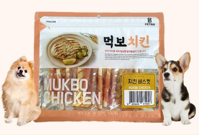 먹보 치킨 비스켓300g, 1개