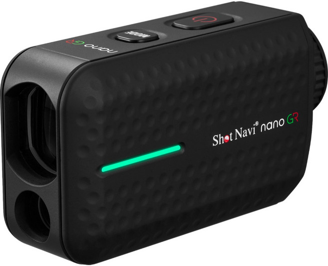 Shot Navi nano GR 雷射測距儀 高爾夫測距儀 OLED顯示, 曜石黑