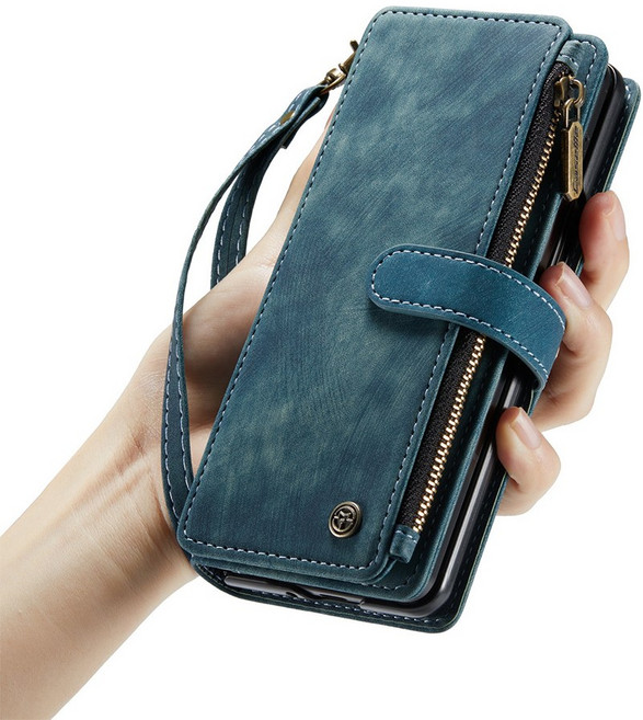 폰로드 다이어리형 지갑 카드수납 지폴드 케이스+스트랩 포함