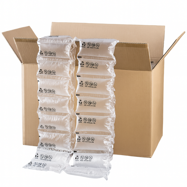 택배 포장 에어팩 에어완충제 에어셀 에어쿠션 완충제 에어캡 뽁뽁이 충전재 비닐포켓 투명, No.1_24NG_에어쿠션 포장완충재 블록C100, 210개