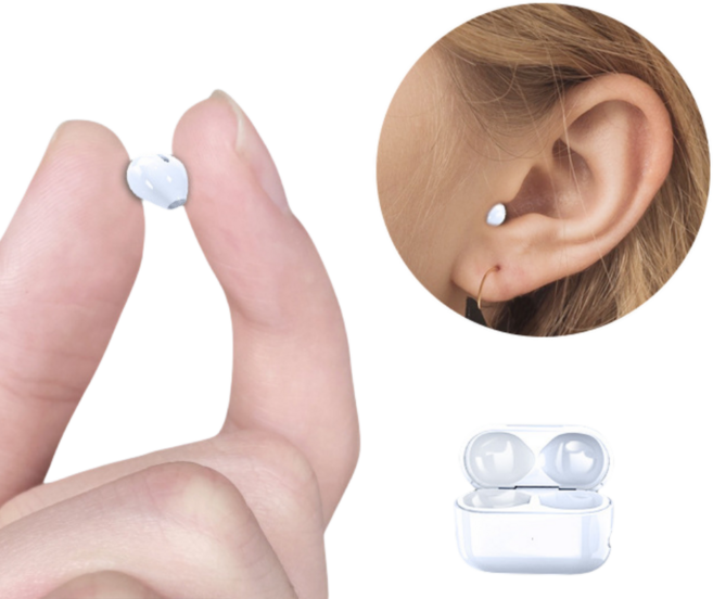 초미니 X6 무선 블루투스 이어폰 소형 방수, 화이트