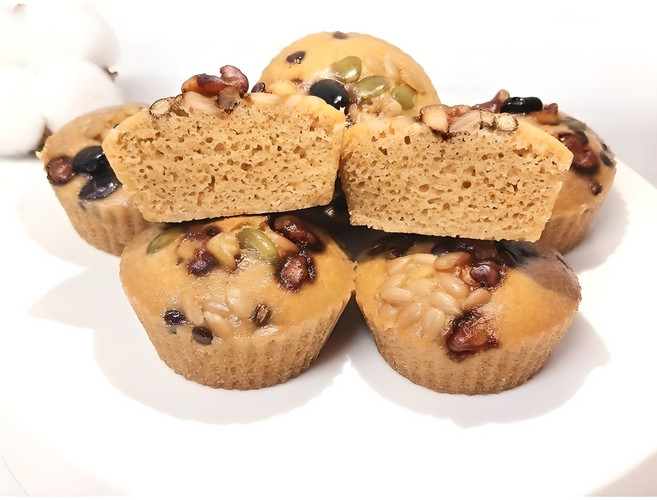 거북당 무설탕 견과류 현미보리떡 35개 당뇨떡 다이어트떡 간단식사 간식대용 개별포장, 35g