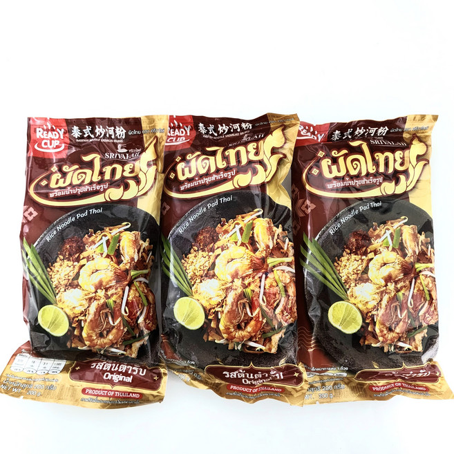 태국 팟타이 라이스 누들 소스 팟타이 / rice noodle pad thai, 200g, 3개