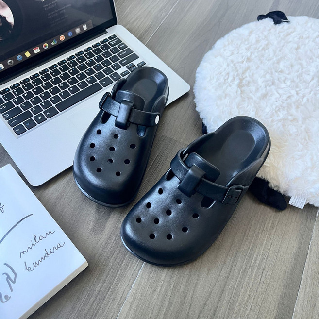 남녀공용 샌들 논슬립 쿠션 실내외 슬리퍼