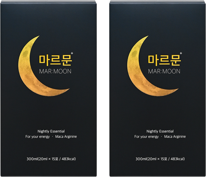 아자차 마르문 남성 아르기닌 마카 아연 야관문 고함량 액상스틱, 300ml, 2개