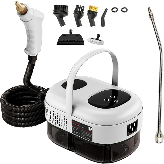 프리라이프 초강력 스팀 세척기 분사기 고압증기 청소기 강력 세척기 주방 에어컨 냉장고 욕실 청소에 사용할 수 있습니다, FRW52